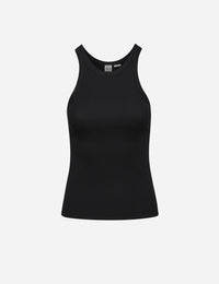 Curved Rib Tank,TOTÉME,WHITE,Image 1