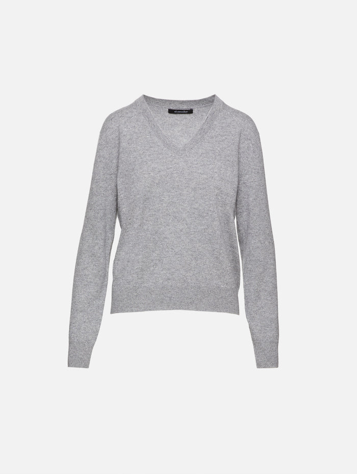 Denver Cashmere Sweater,ELYSEWALKER LABEL,HUSKY,Image 1
