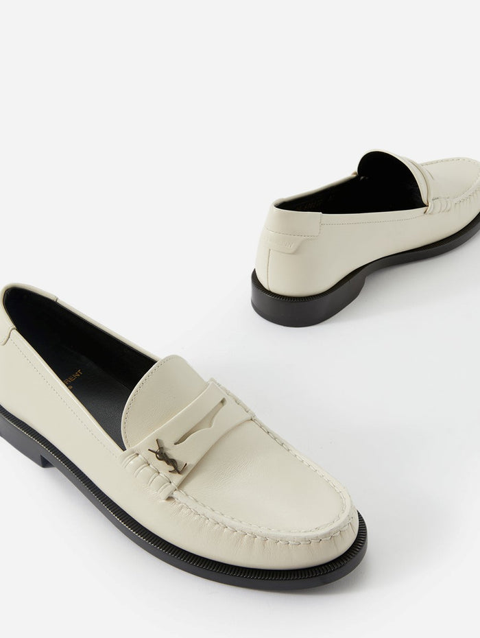 Le Loafer,SAINT LAURENT,PEARL,Image 1