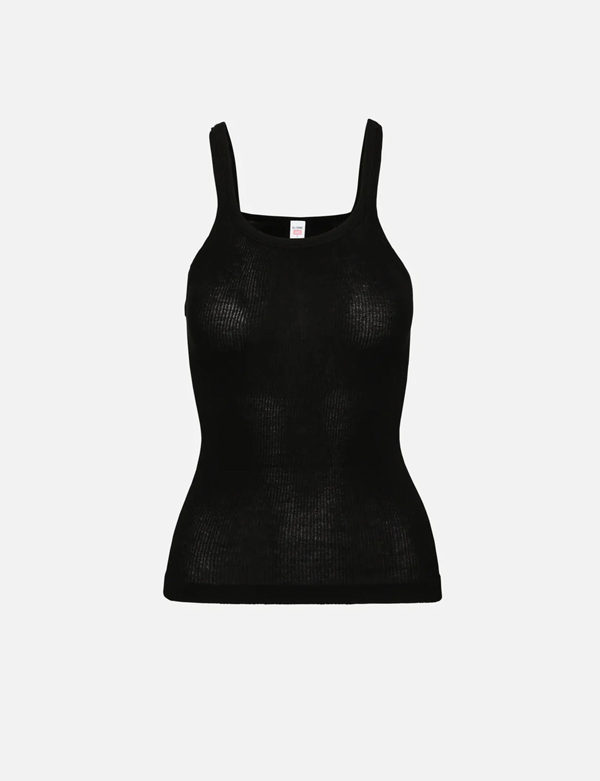 Ribbed Tank,RE/DONE,WHITE,Image 5