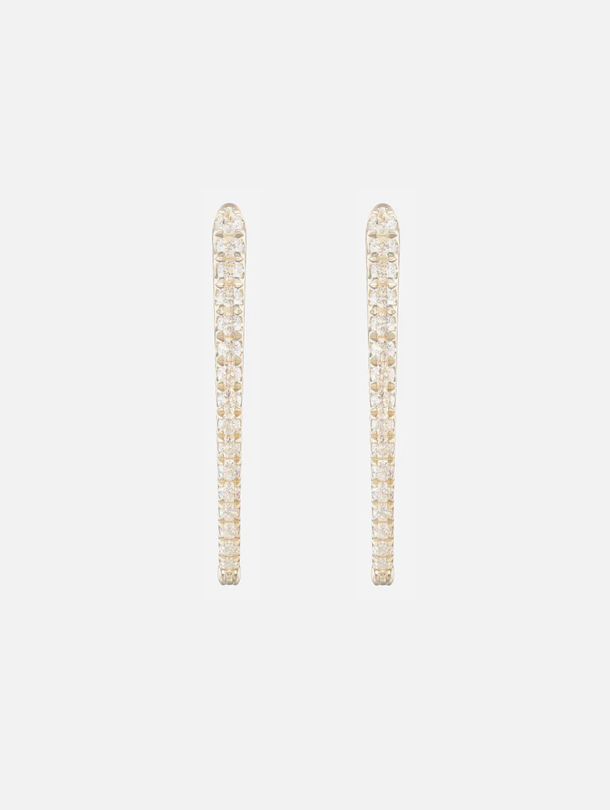 Cristina Earrings,MELISSA KAYE,YELLOW GOLD,Image 2