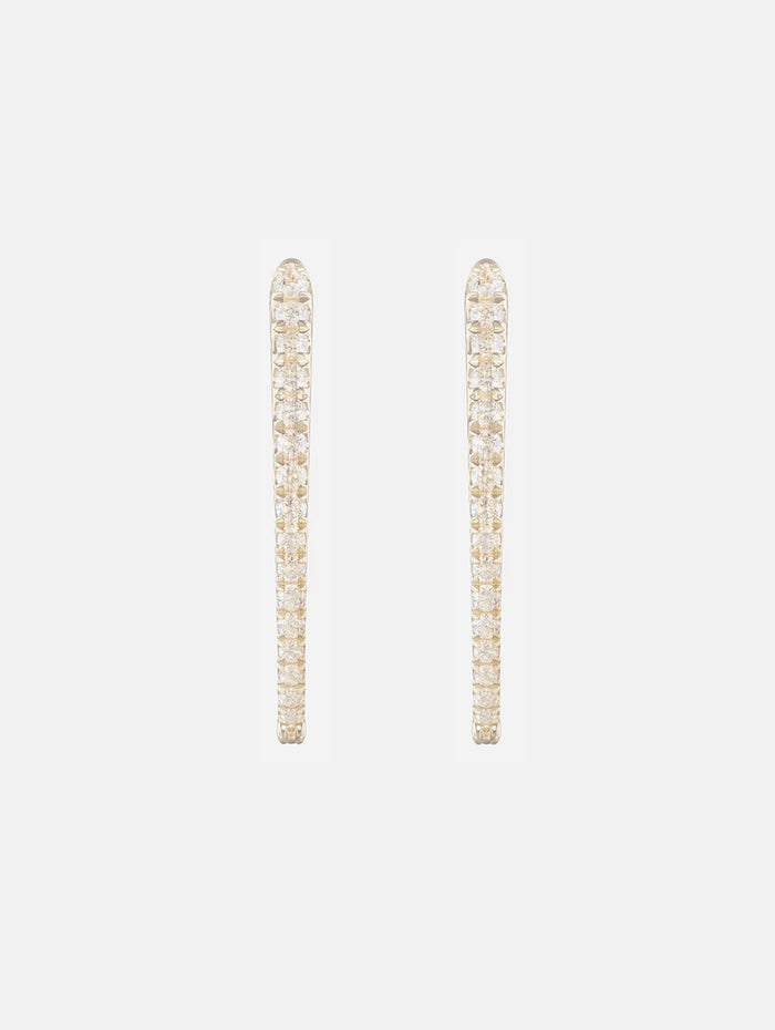 Cristina Earrings,MELISSA KAYE,YELLOW GOLD,Image 1
