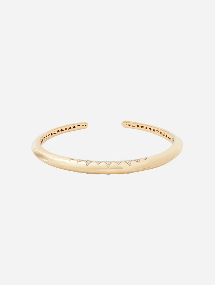 Empress Crown Cuff,SORELLINA,YELLOW GOLD,Image 1