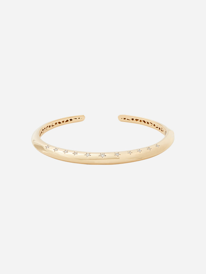 Le Stelle Empress Cuff,SORELLINA,YELLOW GOLD,Image 1