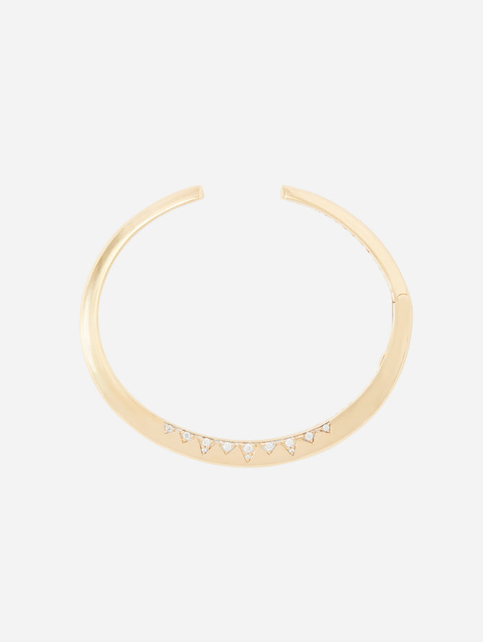 Empress Crown Cuff,SORELLINA,YELLOW GOLD,Image 1