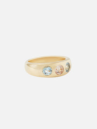 Gemma Ring,MARLO LAZ,YELLOW GOLD,Image 3