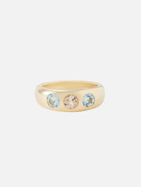 Gemma Ring,MARLO LAZ,YELLOW GOLD,Image 1