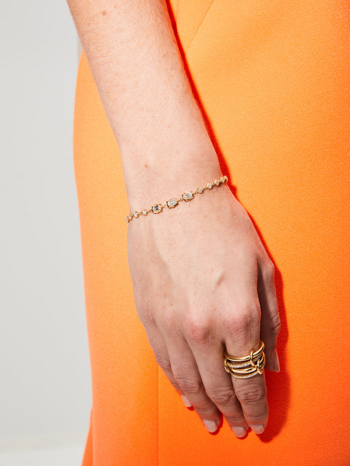 Vanguard Line Bracelet,JADE TRAU,YELLOW GOLD,Image 1