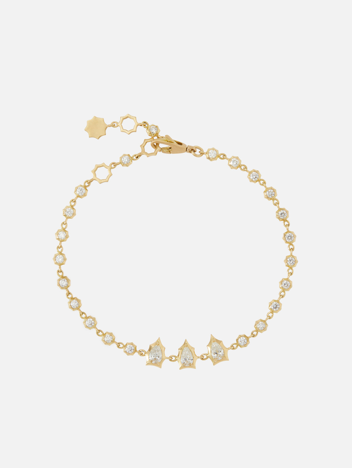 Envoy Line Bracelet,JADE TRAU,YELLOW GOLD,Image 3