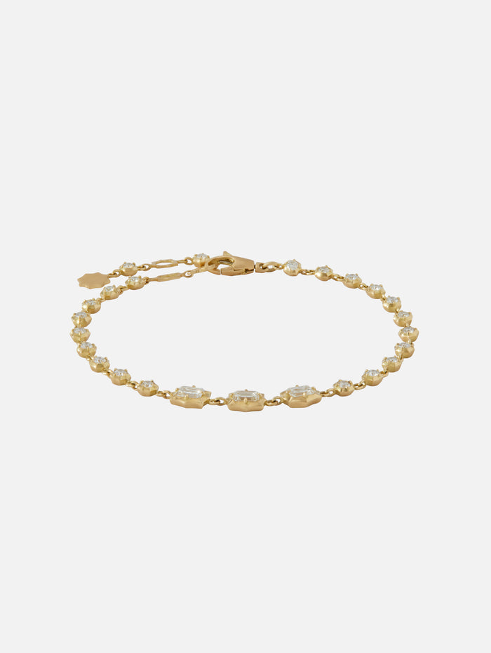 Vanguard Line Bracelet,JADE TRAU,YELLOW GOLD,Image 1