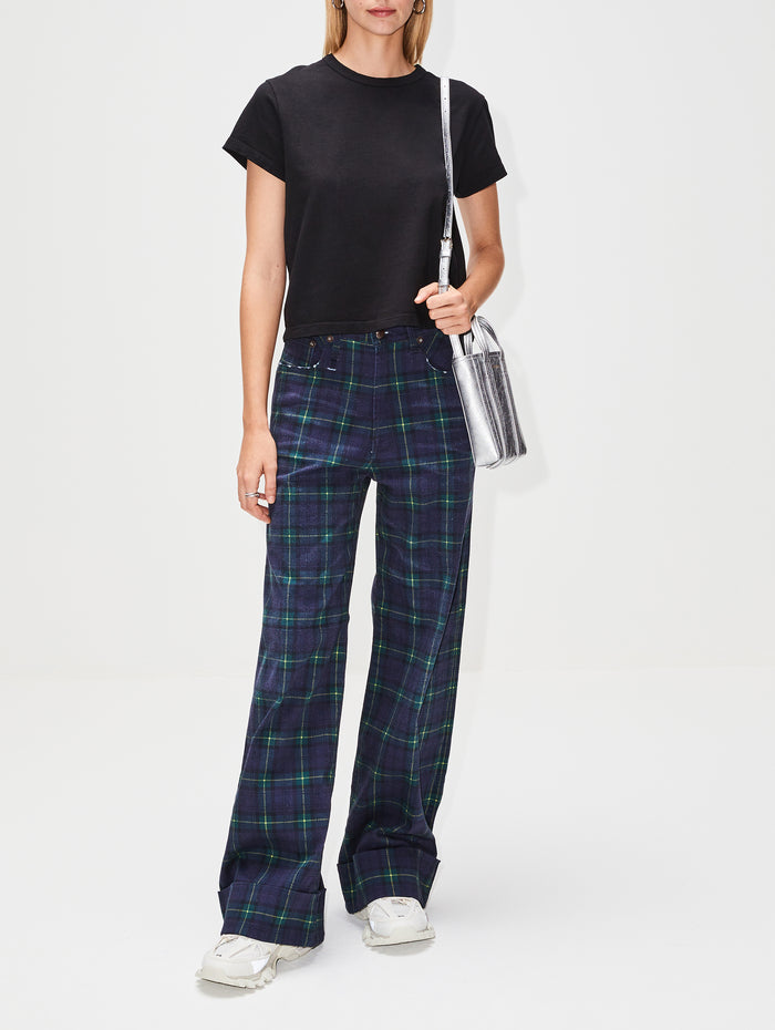 Carrie Crew,ELYSEWALKER LABEL,BLACK,Image 1
