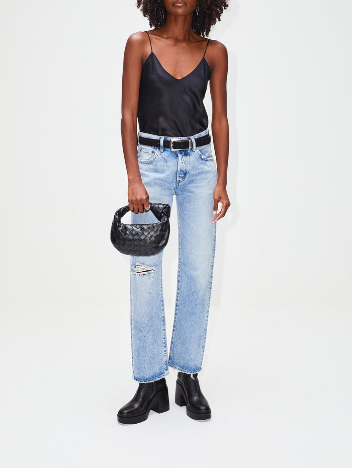 Isabella Cami Top,NILI LOTAN,BLACK,Image 1