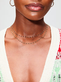 Classic Gigi Necklace,GIGI CLOZEAU,WHITE,Image 17