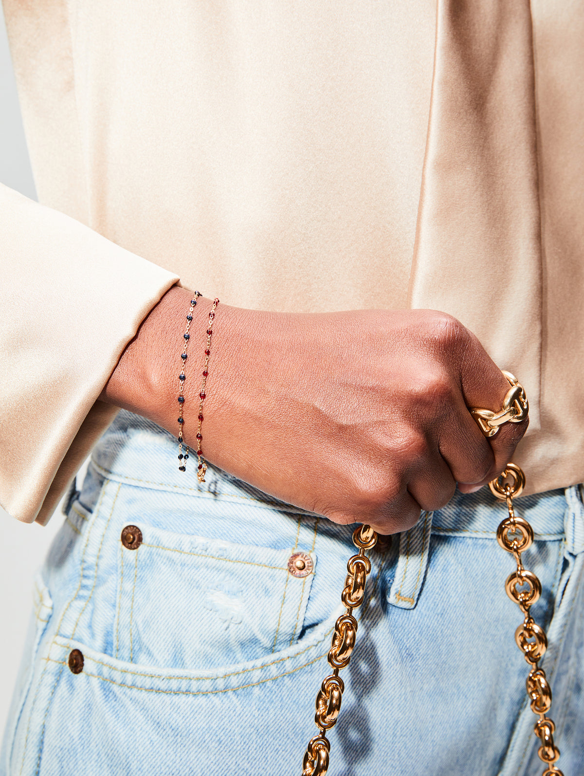 Classic Gigi Bracelet,GIGI CLOZEAU,WHITE,Image 20