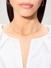 Classic Gigi Necklace,GIGI CLOZEAU,WHITE,Image 8