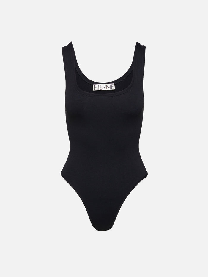 Tank Bodysuit,ÉTERNE,BLACK,Image 1