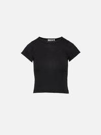 Short Sleeve Baby Tee,ÉTERNE,BLACK,Image 11