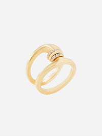 Phantom SK Pave Ring,HOORSENBUHS,YELLOW GOLD,Image 3