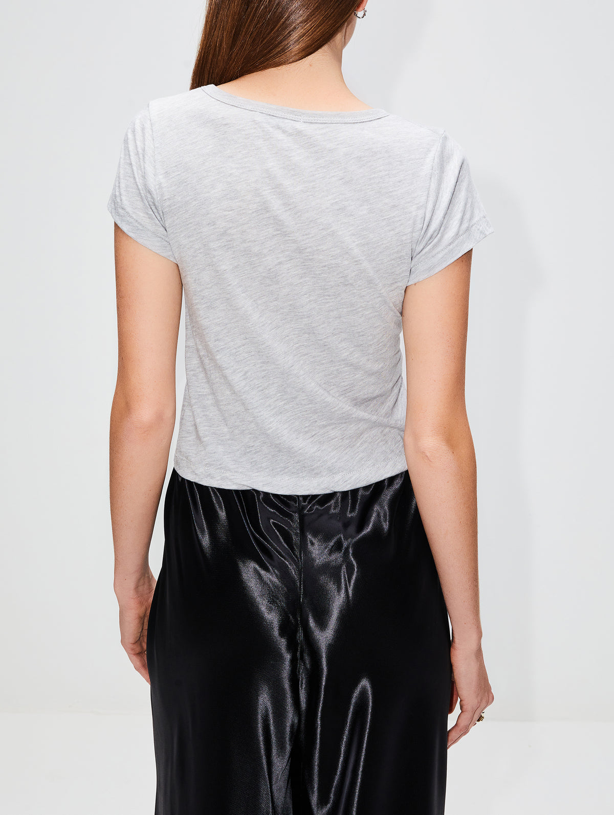 Short Sleeve Baby Tee,ÉTERNE,BLACK,Image 4