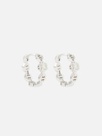 Micro Tri-Link Huggies With Diamonds,HOORSENBUHS,ROSE GOLD,Image 7