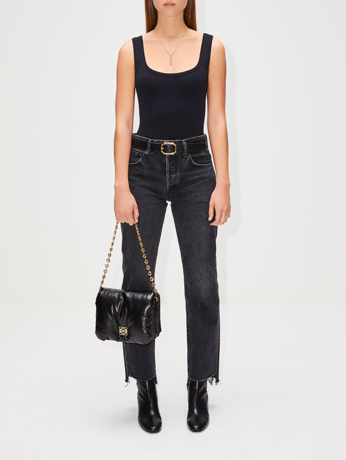 Tank Bodysuit,ÉTERNE,BLACK,Image 1