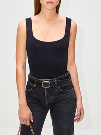 Tank Bodysuit,ÉTERNE,BLACK,Image 3
