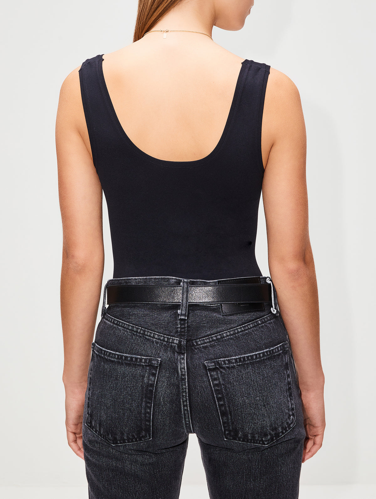Tank Bodysuit,ÉTERNE,BLACK,Image 4