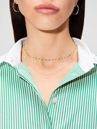 Classic Gigi Necklace,GIGI CLOZEAU,WHITE,Image 29