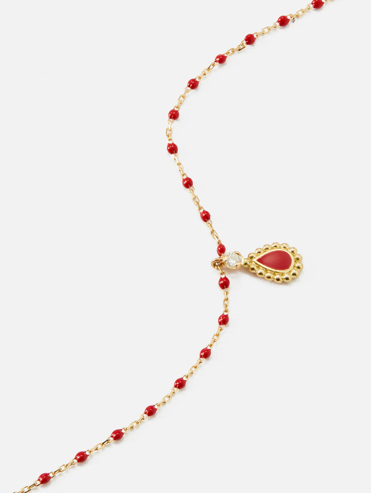 Lucky Cashmere Diamond Necklace,GIGI CLOZEAU,POPPY,Image 3