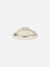 Maia Full Pave Pinky Ring,RENVI,YELLOW GOLD,Image 8