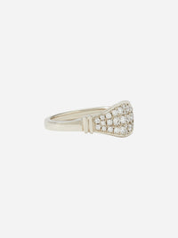 Maia Full Pave Pinky Ring,RENVI,YELLOW GOLD,Image 7