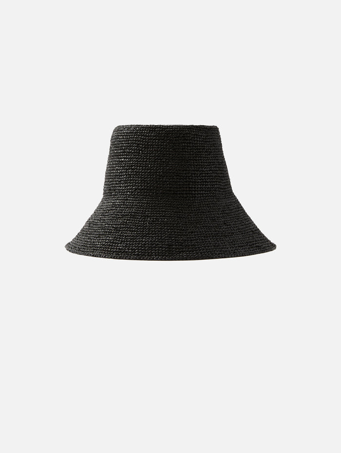Felix Bucket Hat,JANESSA LEONE,BLACK,Image 1