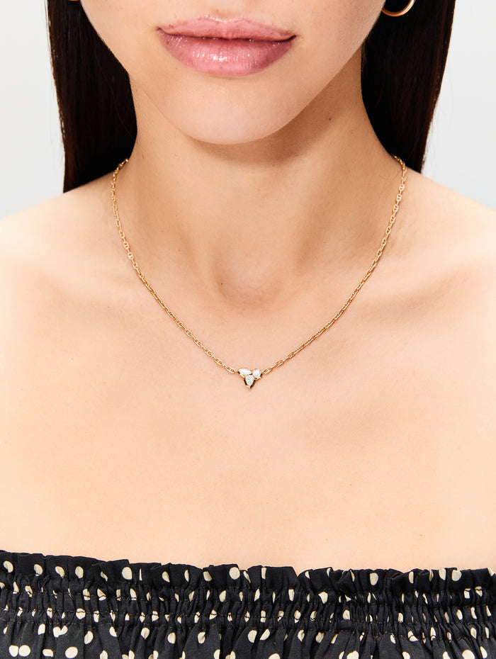 Poppy Pendant,JADE TRAU,YELLOW GOLD,Image 1