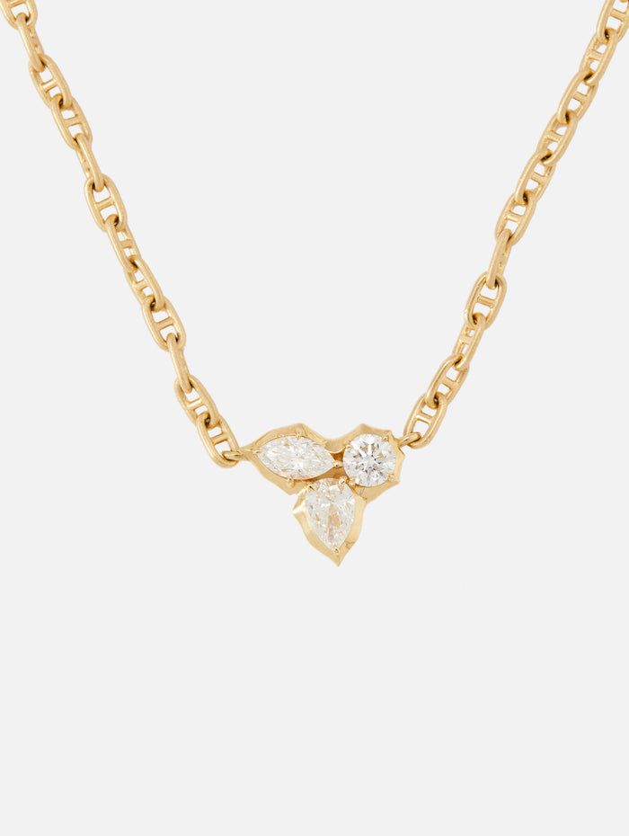 Poppy Pendant,JADE TRAU,YELLOW GOLD,Image 1
