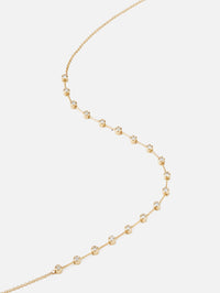 Bezel Diamond Necklace,SHYLEE ROSE,YELLOW GOLD,Image 3