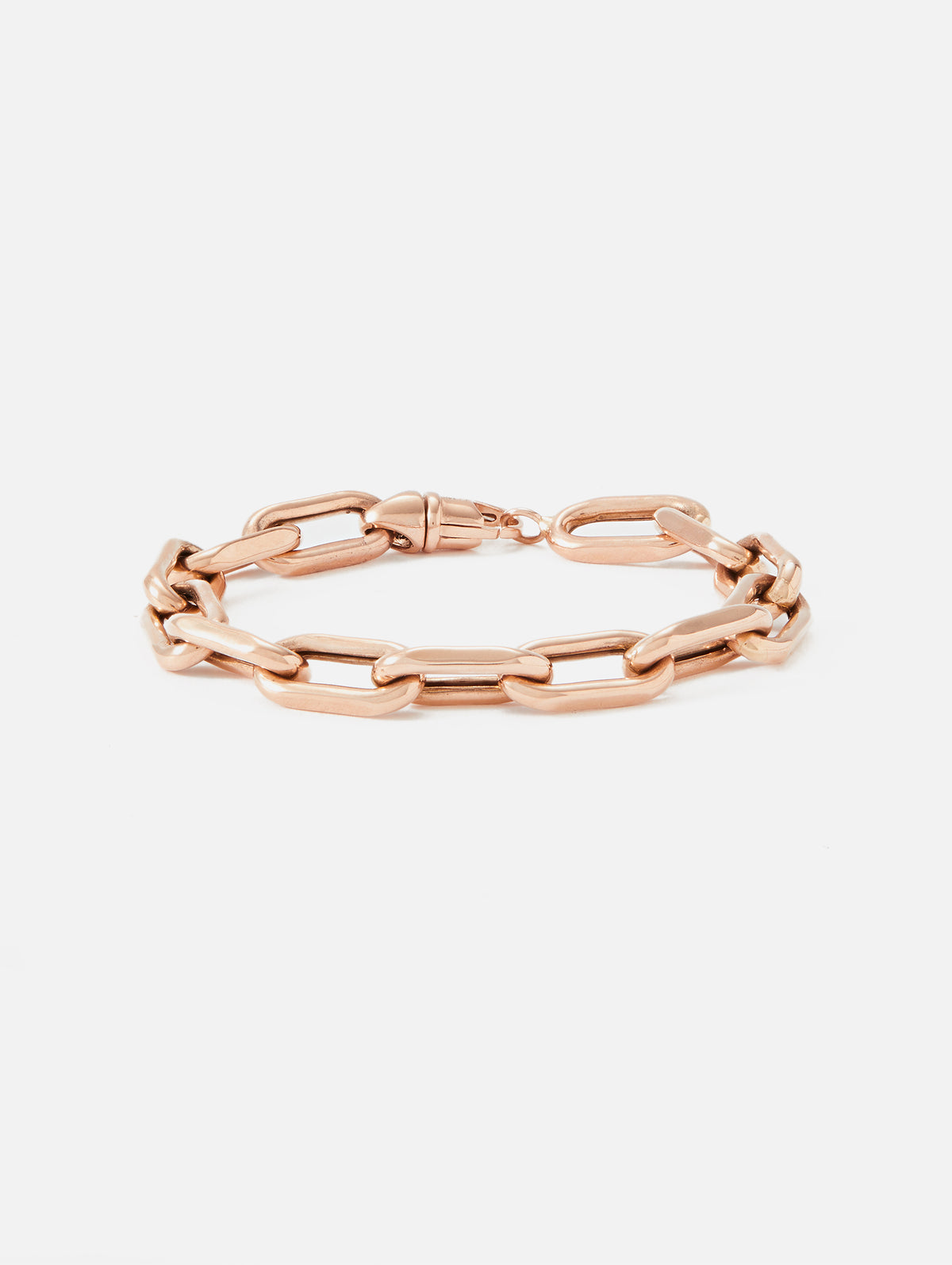 Extra Large Open Link Bracelet,SHYLEE ROSE,YELLOW GOLD,Image 9