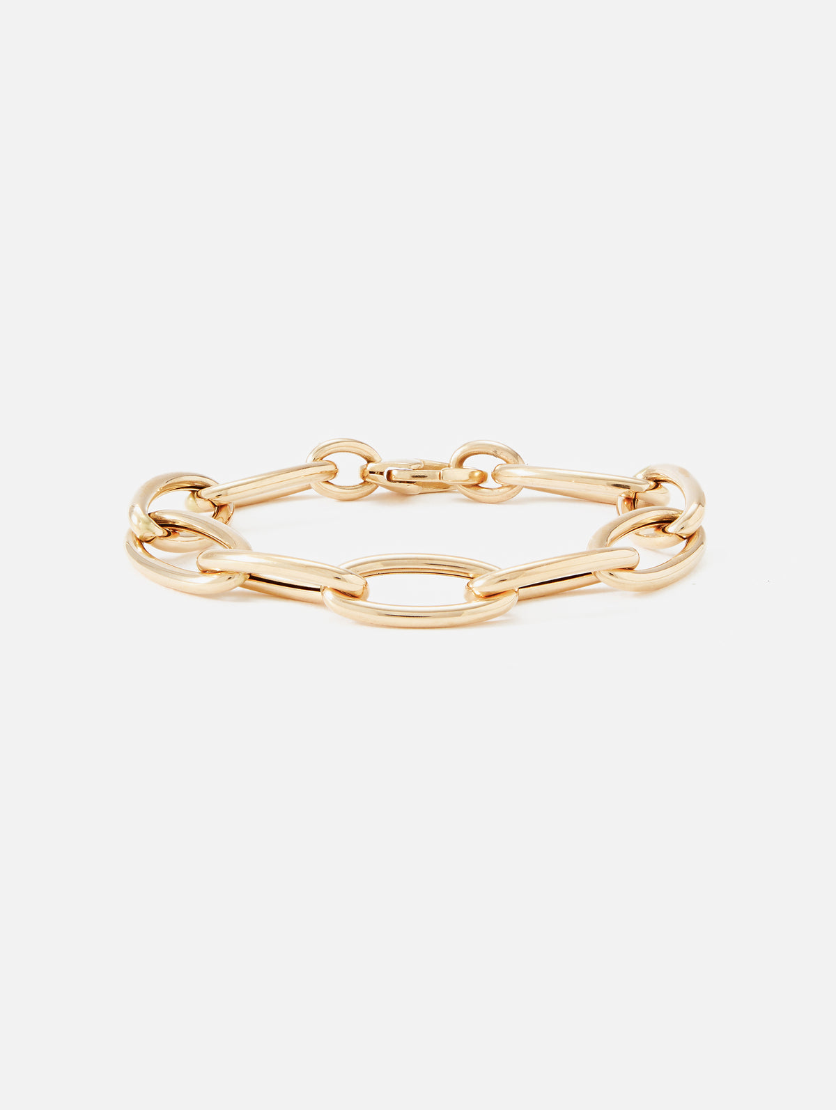 Jumbo Link Bracelet,SHYLEE ROSE,YELLOW GOLD,Image 1