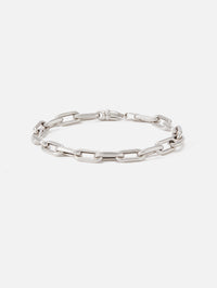 Open Link Bracelet,SHYLEE ROSE,WHITE GOLD,Image 1