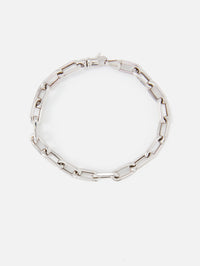 Open Link Bracelet,SHYLEE ROSE,WHITE GOLD,Image 3