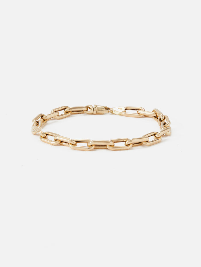 Open Link Bracelet,SHYLEE ROSE,YELLOW GOLD,Image 1