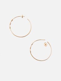 Tri-Link Hoops,HOORSENBUHS,ROSE GOLD,Image 3
