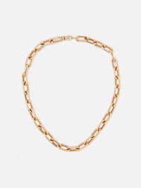 Extra Large Open Link Necklace,SHYLEE ROSE,YELLOW GOLD,Image 1