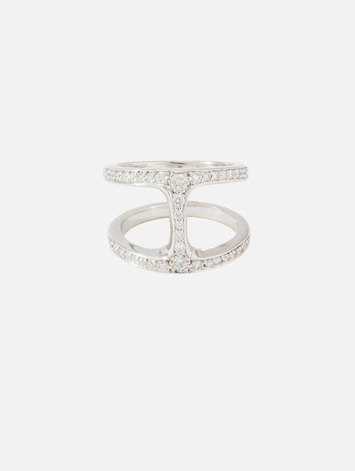 Dame Phantom With Diamonds,HOORSENBUHS,WHITE GOLD,Image 1
