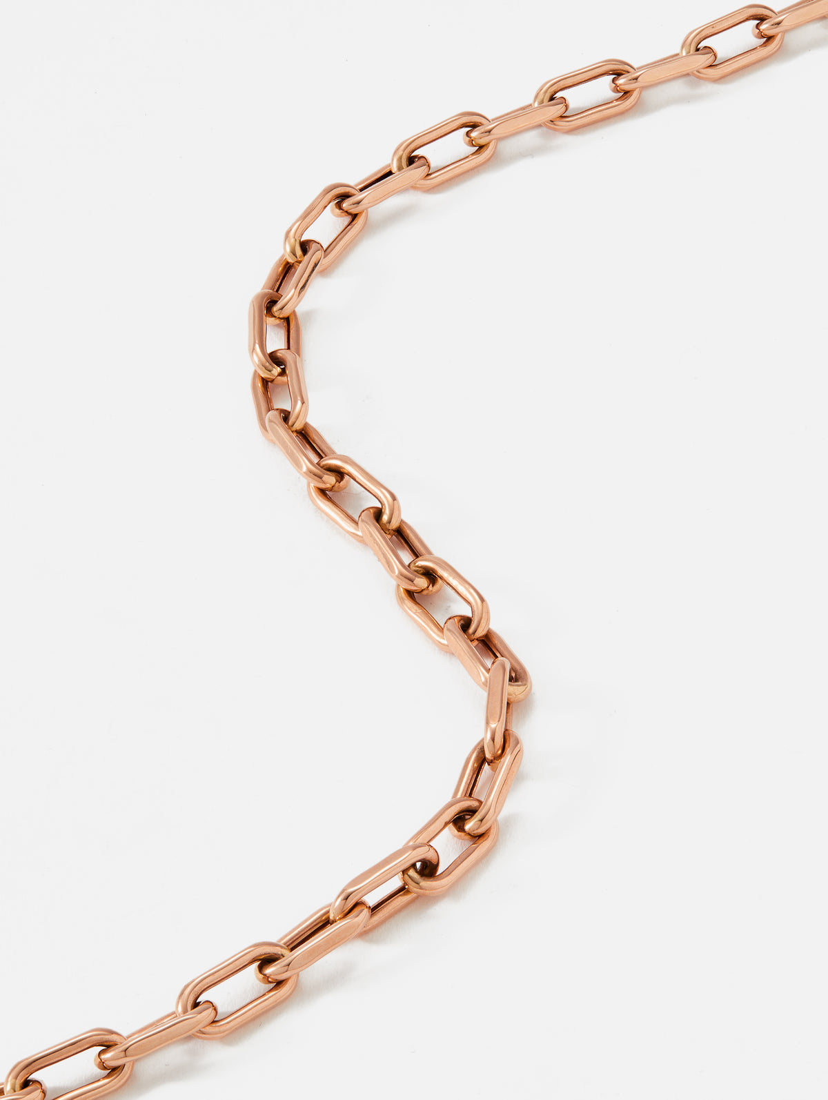 Extra Large Open Link Necklace,SHYLEE ROSE,YELLOW GOLD,Image 6