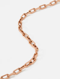 Extra Large Open Link Necklace,SHYLEE ROSE,YELLOW GOLD,Image 6
