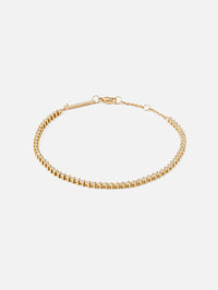 3 Prong Tennis Bracelet,ZOE CHICCO,YELLOW GOLD,Image 1