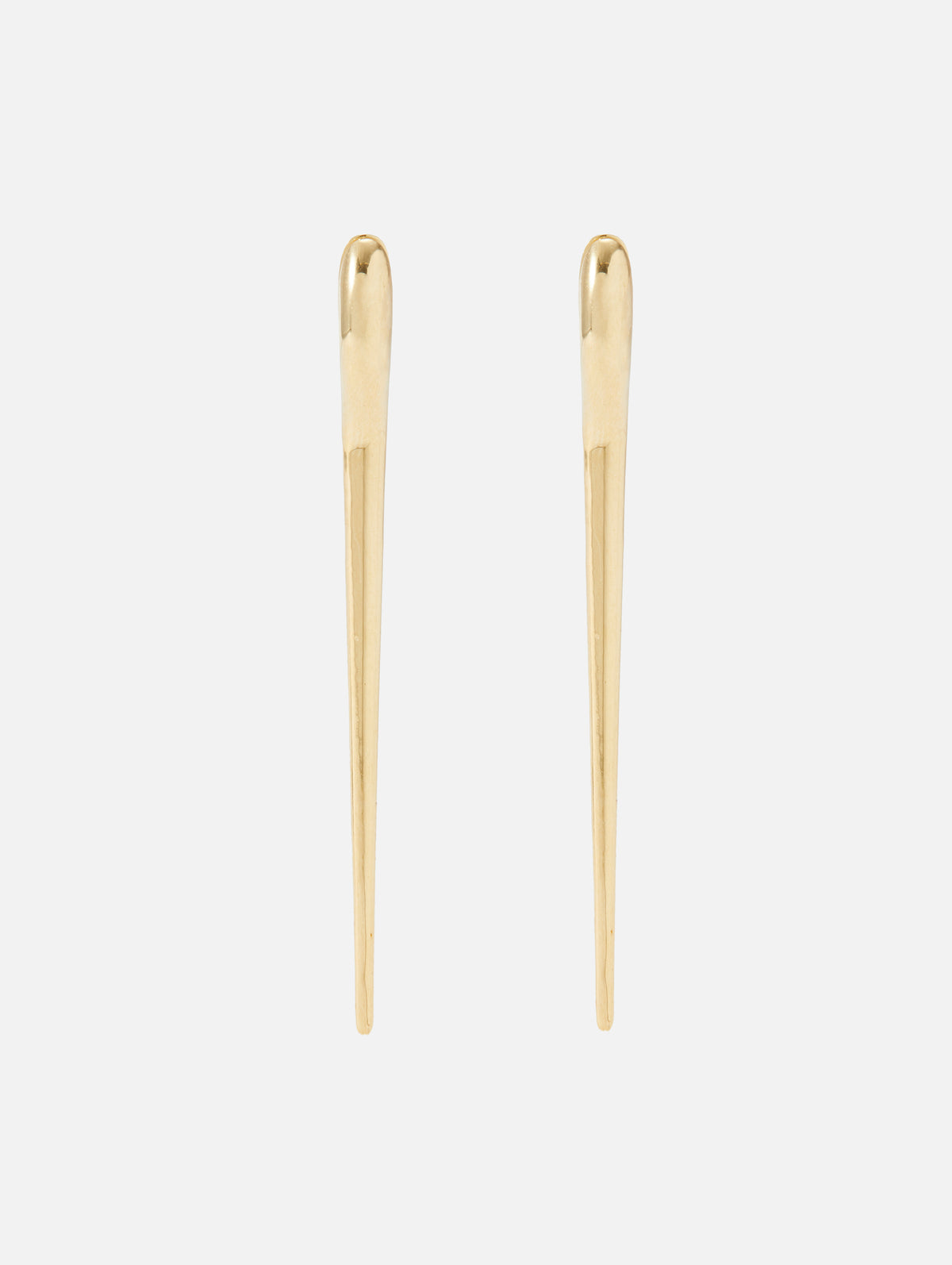 Lola Needle Earring,MELISSA KAYE,YELLOW GOLD,Image 3