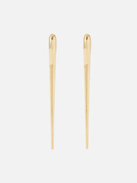 Lola Needle Earring,MELISSA KAYE,YELLOW GOLD,Image 3
