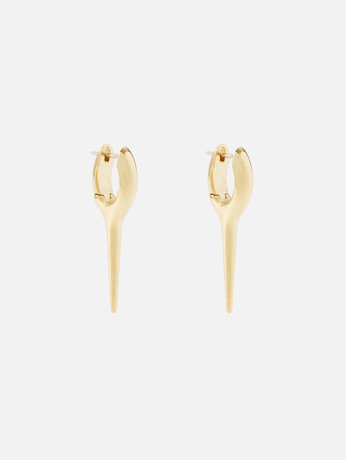 Small Lola Needle Earring,MELISSA KAYE,YELLOW GOLD,Image 1