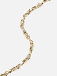 Twisted Oval Chain,THREE STORIES JEWELRY,YELLOW GOLD,Image 3